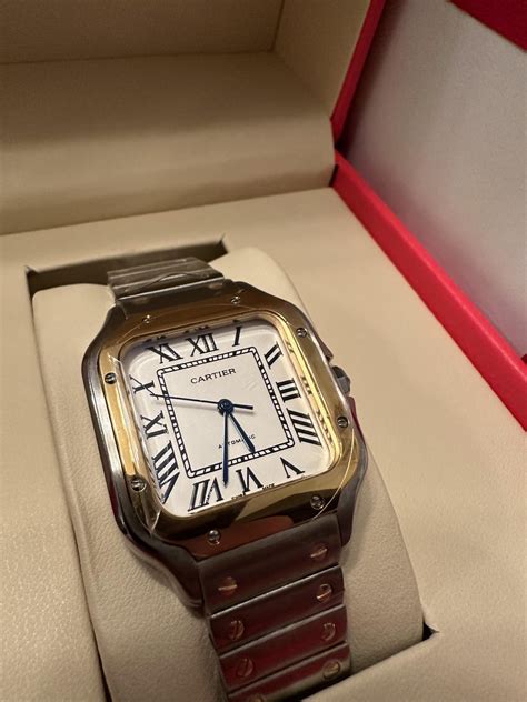 cartier tank watch black face|black cartier santi watch reptime.